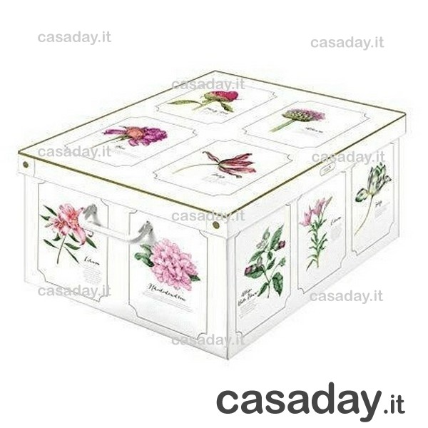 SCATOLA BAULETTO GRANDE FIORI 